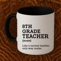 Team Eighth Grade Back To School 8th Grade Teacher Student Coffee Mug thumb 2