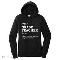 Team Eighth Grade Back To School 8th Grade Teacher Student Women's Hoodie thumb 0