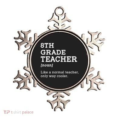Team Eighth Grade Back To School 8th Grade Teacher Student Ornament