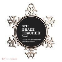 Team Eighth Grade Back To School 8th Grade Teacher Student Ornament thumb 0