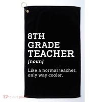 Team Eighth Grade Back To School 8th Grade Teacher Student Golf Towel thumb 0