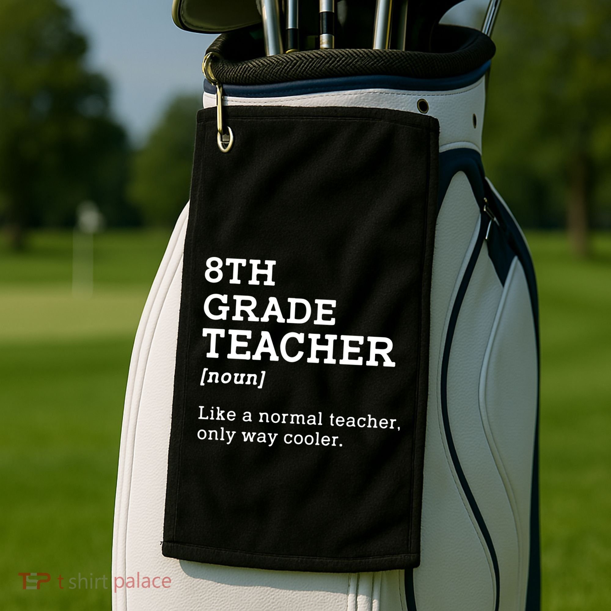 Team Eighth Grade Back To School 8th Grade Teacher Student Golf Towel