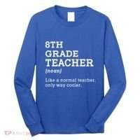 Team Eighth Grade Back To School 8th Grade Teacher Student Long Sleeve Shirt thumb 0