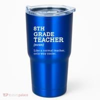 Team Eighth Grade Back To School 8th Grade Teacher Student Tumbler thumb 0