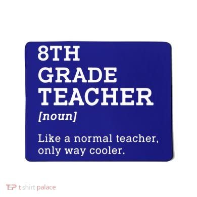 Team Eighth Grade Back To School 8th Grade Teacher Student Mousepad