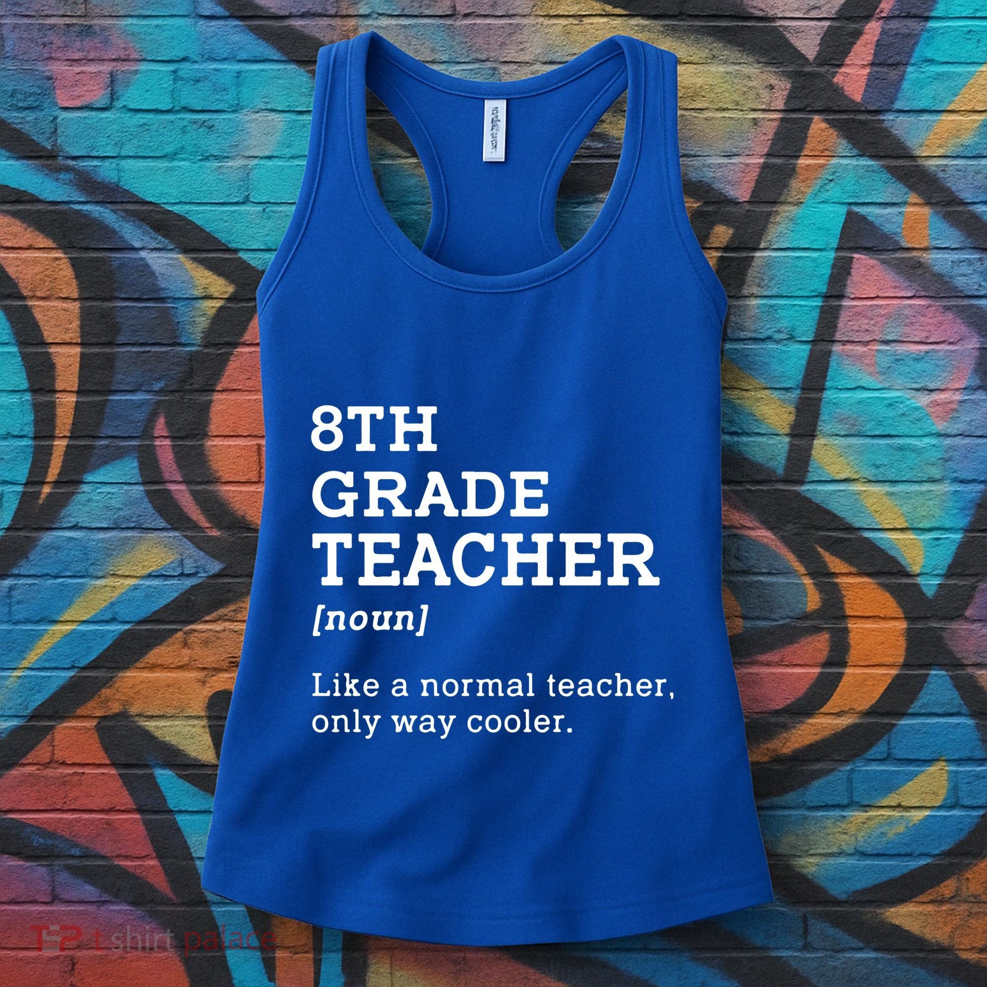 Team Eighth Grade Back To School 8th Grade Teacher Student Women's Tank Top