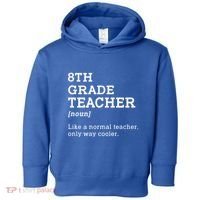 Team Eighth Grade Back To School 8th Grade Teacher Student Toddler Hoodie thumb 0