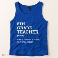 Team Eighth Grade Back To School 8th Grade Teacher Student Tank Top thumb 2