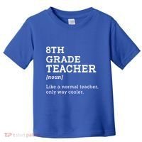 Team Eighth Grade Back To School 8th Grade Teacher Student Toddler T-Shirt thumb 0