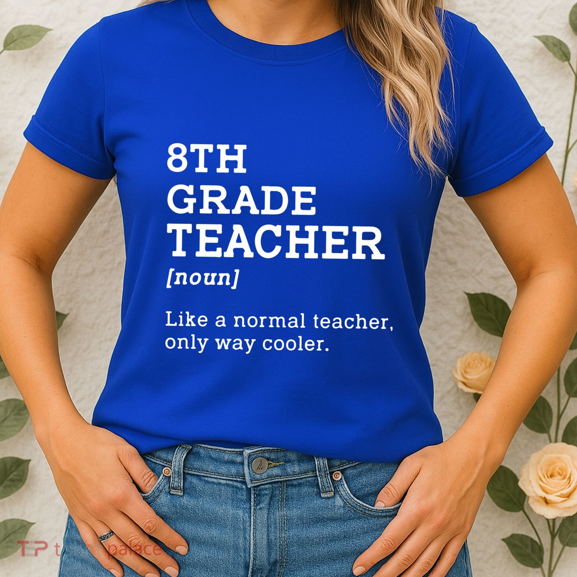 Team Eighth Grade Back To School 8th Grade Teacher Student Women's T-Shirt