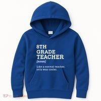 Team Eighth Grade Back To School 8th Grade Teacher Student Kids Hoodie thumb 0