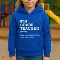 Team Eighth Grade Back To School 8th Grade Teacher Student Kids Hoodie thumb 3