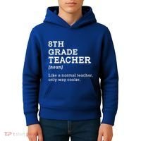 Team Eighth Grade Back To School 8th Grade Teacher Student Kids Hoodie thumb 4