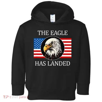 The Eagle Has Landed Toddler Hoodie