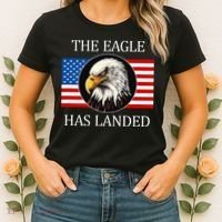 The Eagle Has Landed Women's T-Shirt thumb 2
