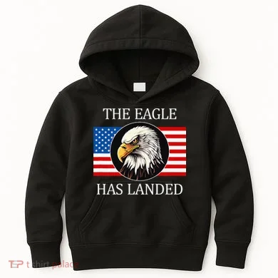 The Eagle Has Landed Kids Hoodie