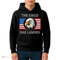 The Eagle Has Landed Kids Hoodie thumb 4