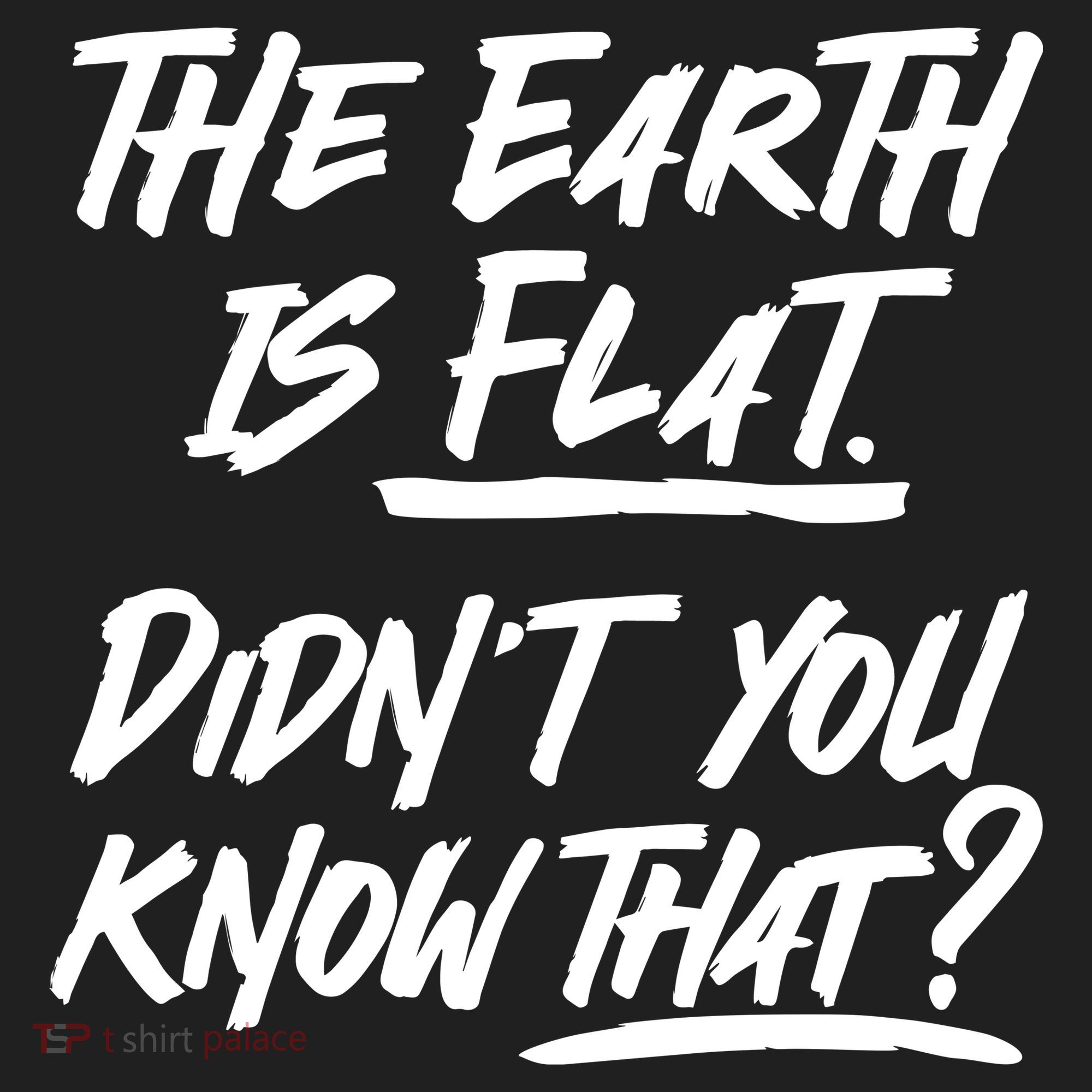 The Earth Is Flat Didnt You Know That Women's Sweatshirt