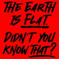 The Earth Is Flat Didnt You Know That Santa Hat thumb 1