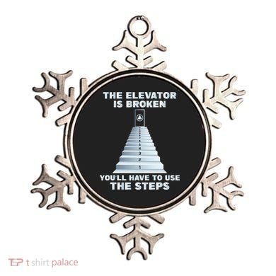 The Elevator Is Broken Sober Sobriety AA NA Ornament