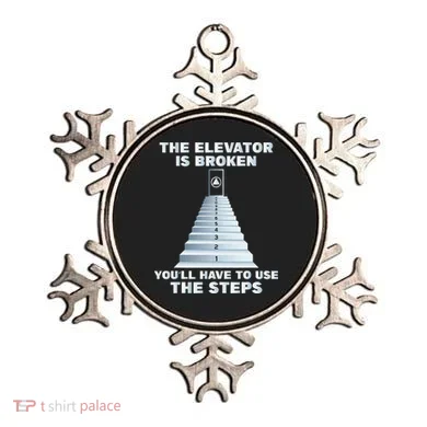 The Elevator Is Broken Sober Sobriety AA NA Ornament
