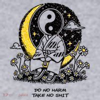 Third Eye Kingdom Do No Harm Take No Shit Women's Sweatshirt thumb 2
