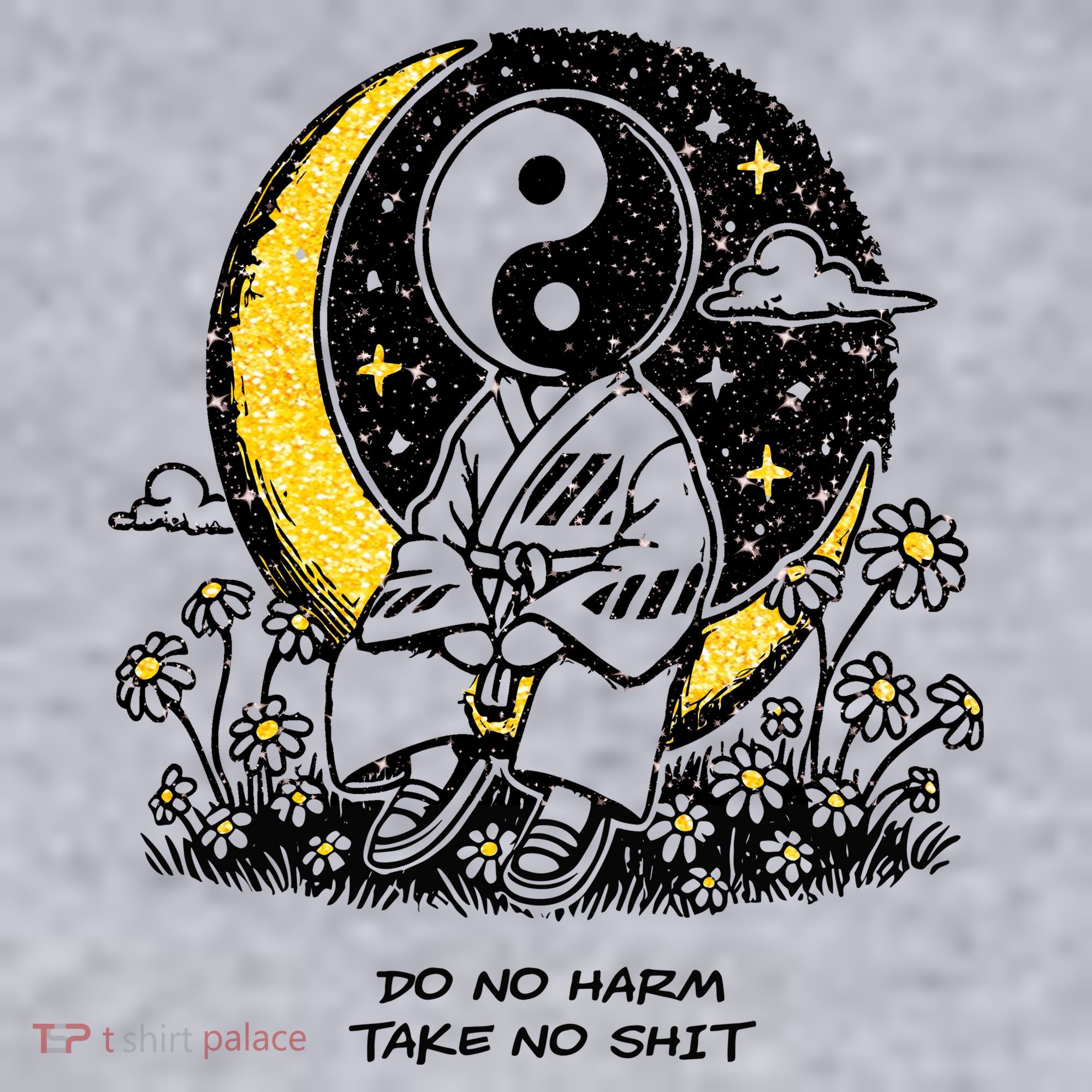 Third Eye Kingdom Do No Harm Take No Shit Women's Sweatshirt