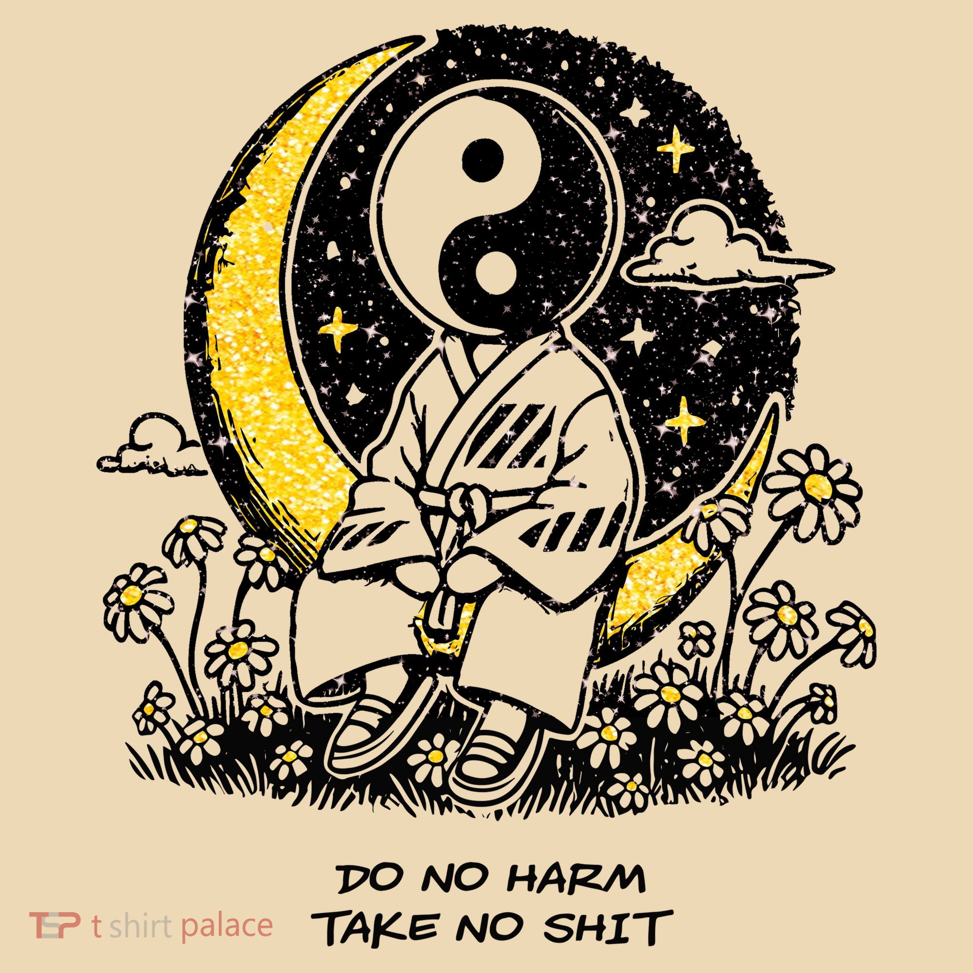 Third Eye Kingdom Do No Harm Take No Shit Tote Bag