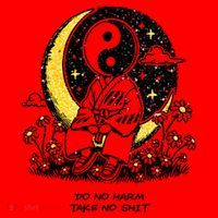 Third Eye Kingdom Do No Harm Take No Shit Santa Hat thumb 1