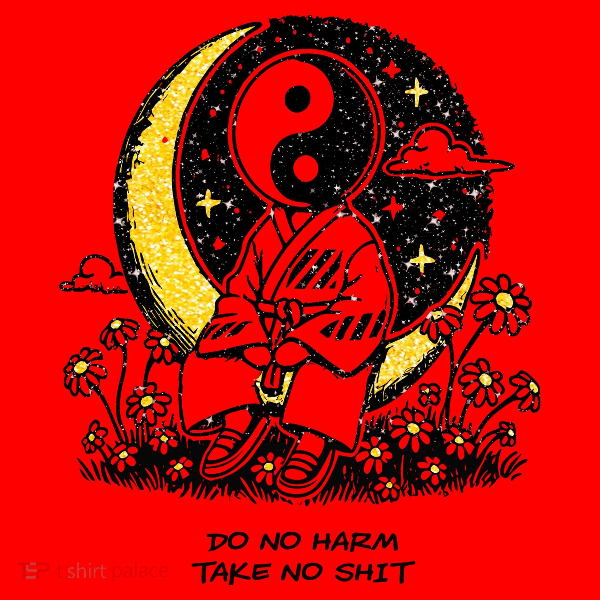 Third Eye Kingdom Do No Harm Take No Shit Santa Hat