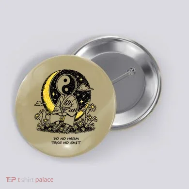 Third Eye Kingdom Do No Harm Take No Shit Button