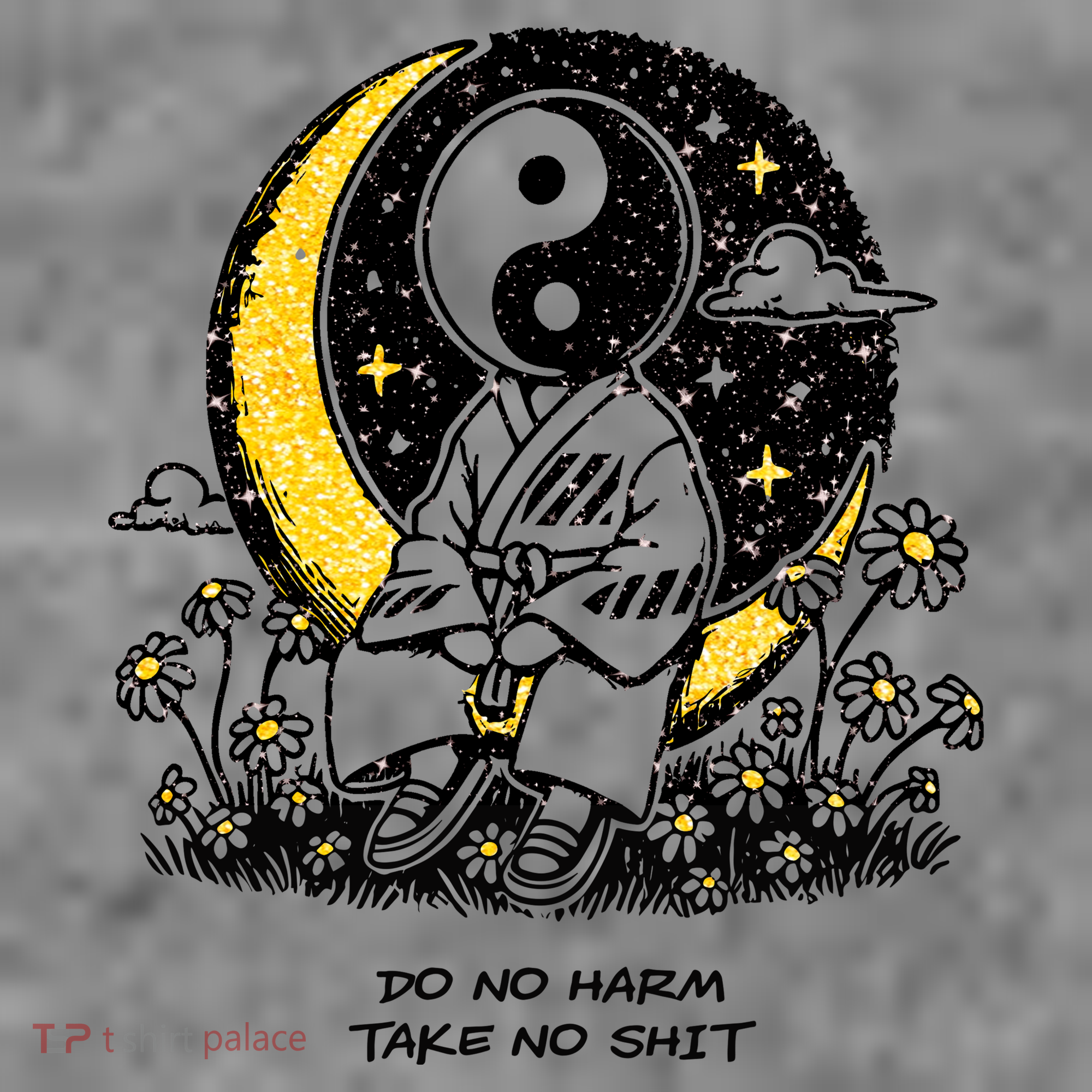 Third Eye Kingdom Do No Harm Take No Shit Toddler Hoodie