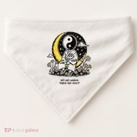 Third Eye Kingdom Do No Harm Take No Shit USA-Made Doggie Bandana thumb 0
