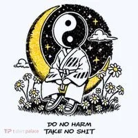 Third Eye Kingdom Do No Harm Take No Shit Bucket Hat thumb 4