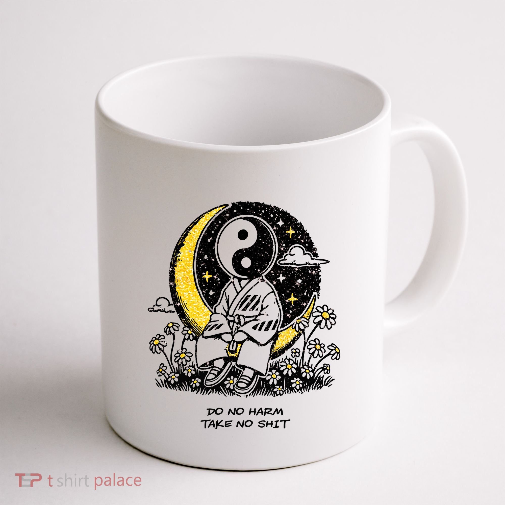 Third Eye Kingdom Do No Harm Take No Shit Coffee Mug