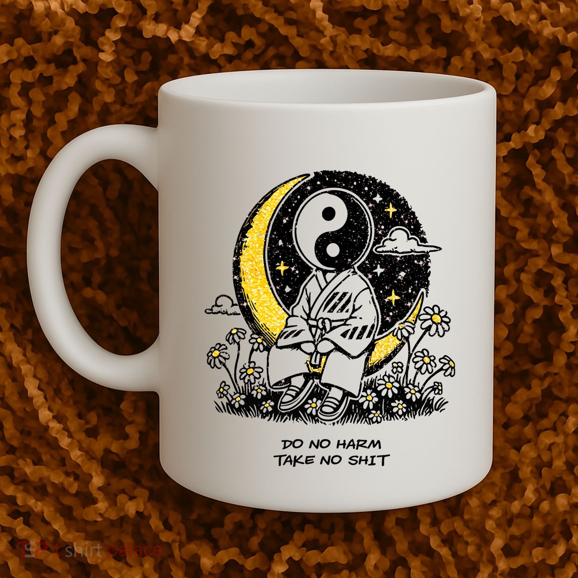 Third Eye Kingdom Do No Harm Take No Shit Coffee Mug