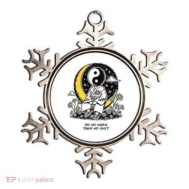 Third Eye Kingdom Do No Harm Take No Shit Ornament