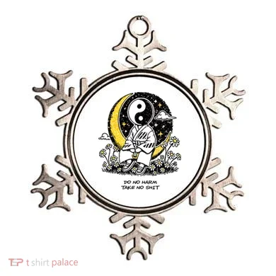 Third Eye Kingdom Do No Harm Take No Shit Ornament