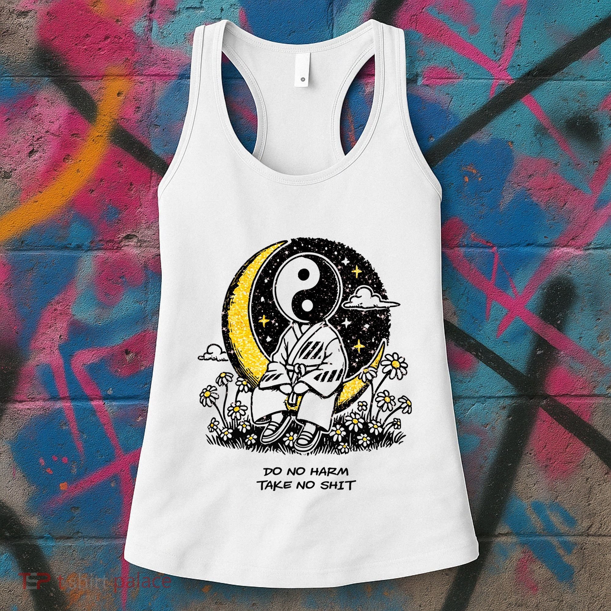 Third Eye Kingdom Do No Harm Take No Shit Women's Tank Top