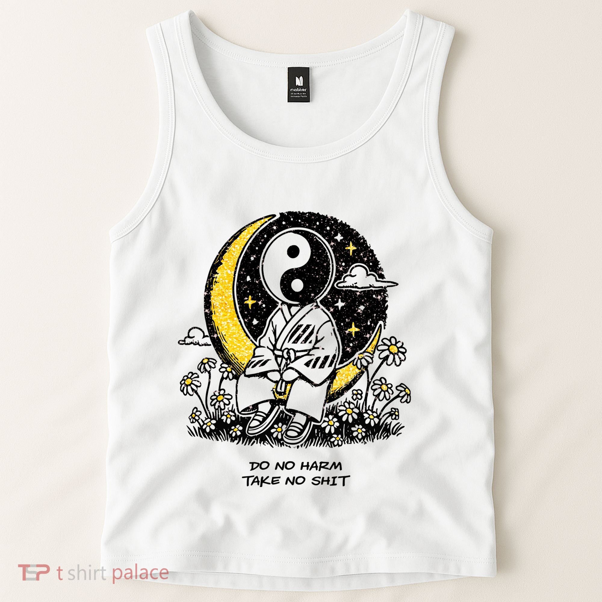 Third Eye Kingdom Do No Harm Take No Shit Tank Top
