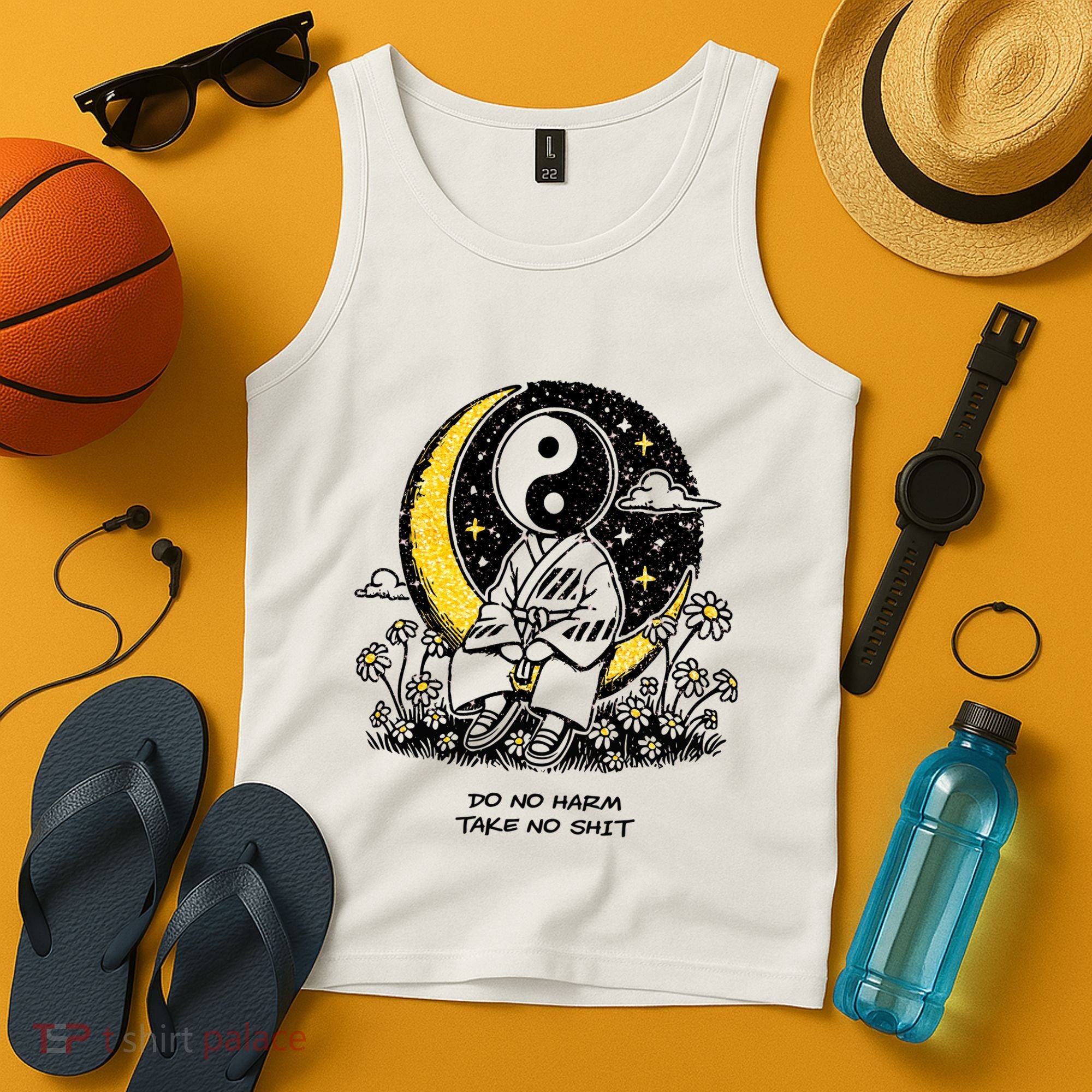 Third Eye Kingdom Do No Harm Take No Shit Tank Top