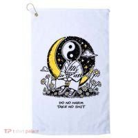 Third Eye Kingdom Do No Harm Take No Shit Golf Towel thumb 0