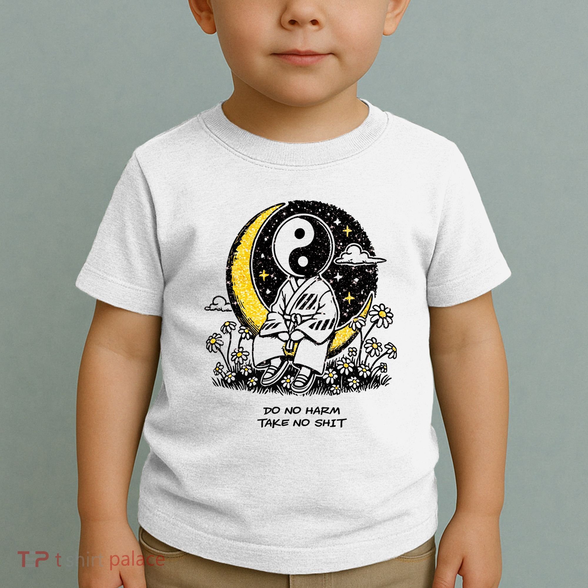 Third Eye Kingdom Do No Harm Take No Shit Toddler T-Shirt