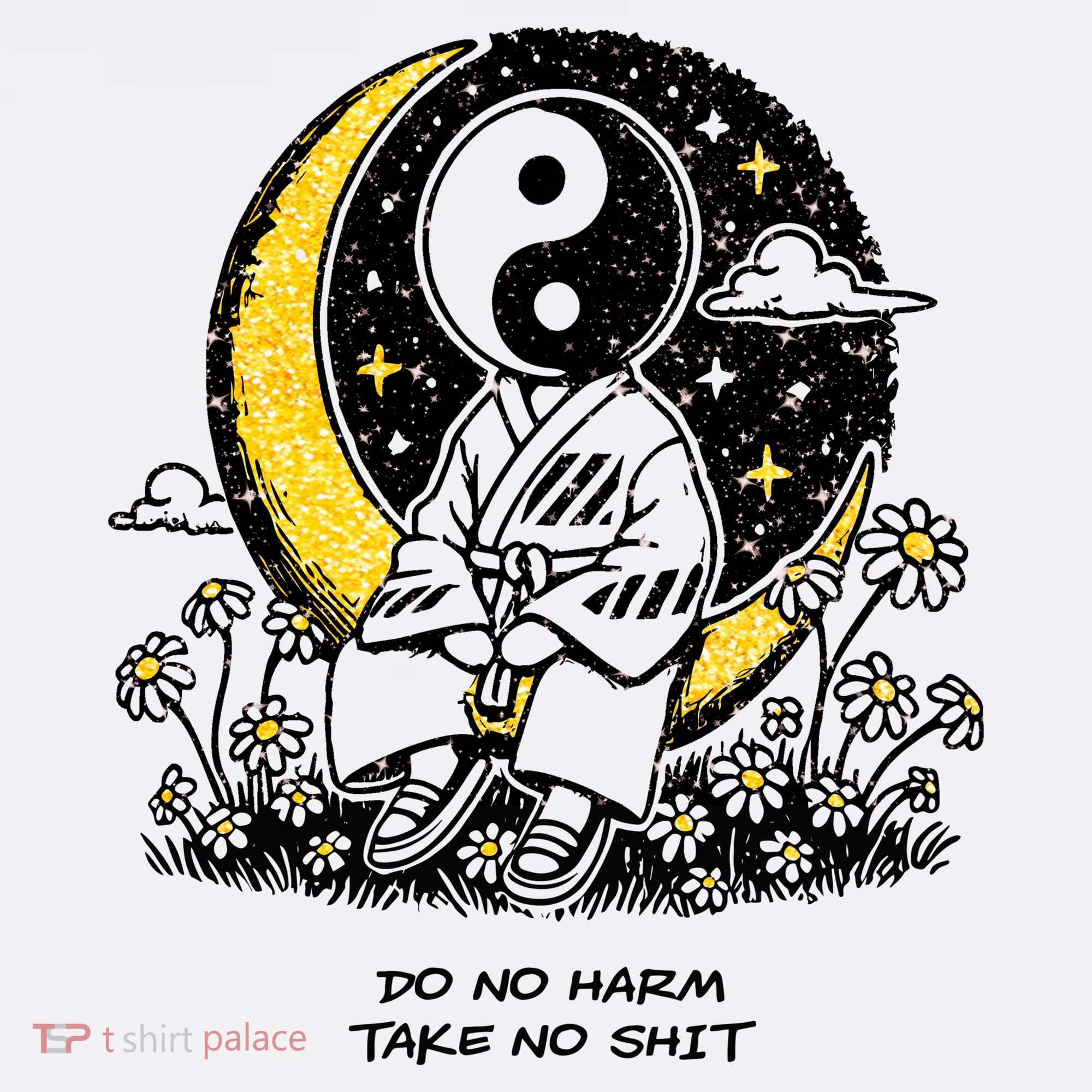 Third Eye Kingdom Do No Harm Take No Shit Women's Long Sleeve Shirt