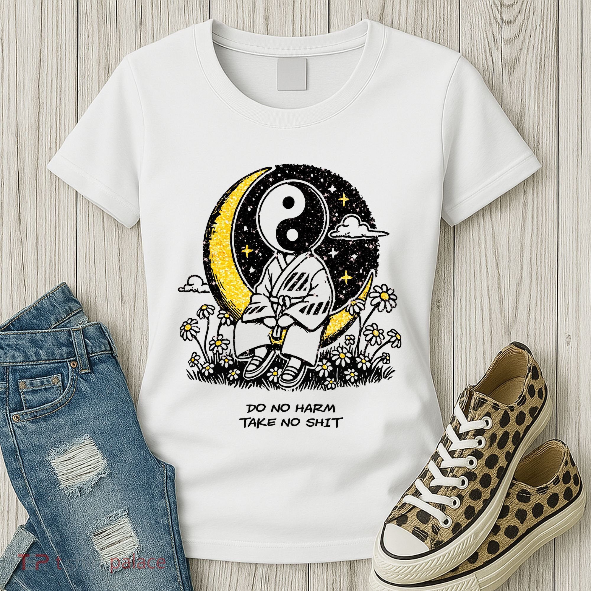 Third Eye Kingdom Do No Harm Take No Shit Women's T-Shirt