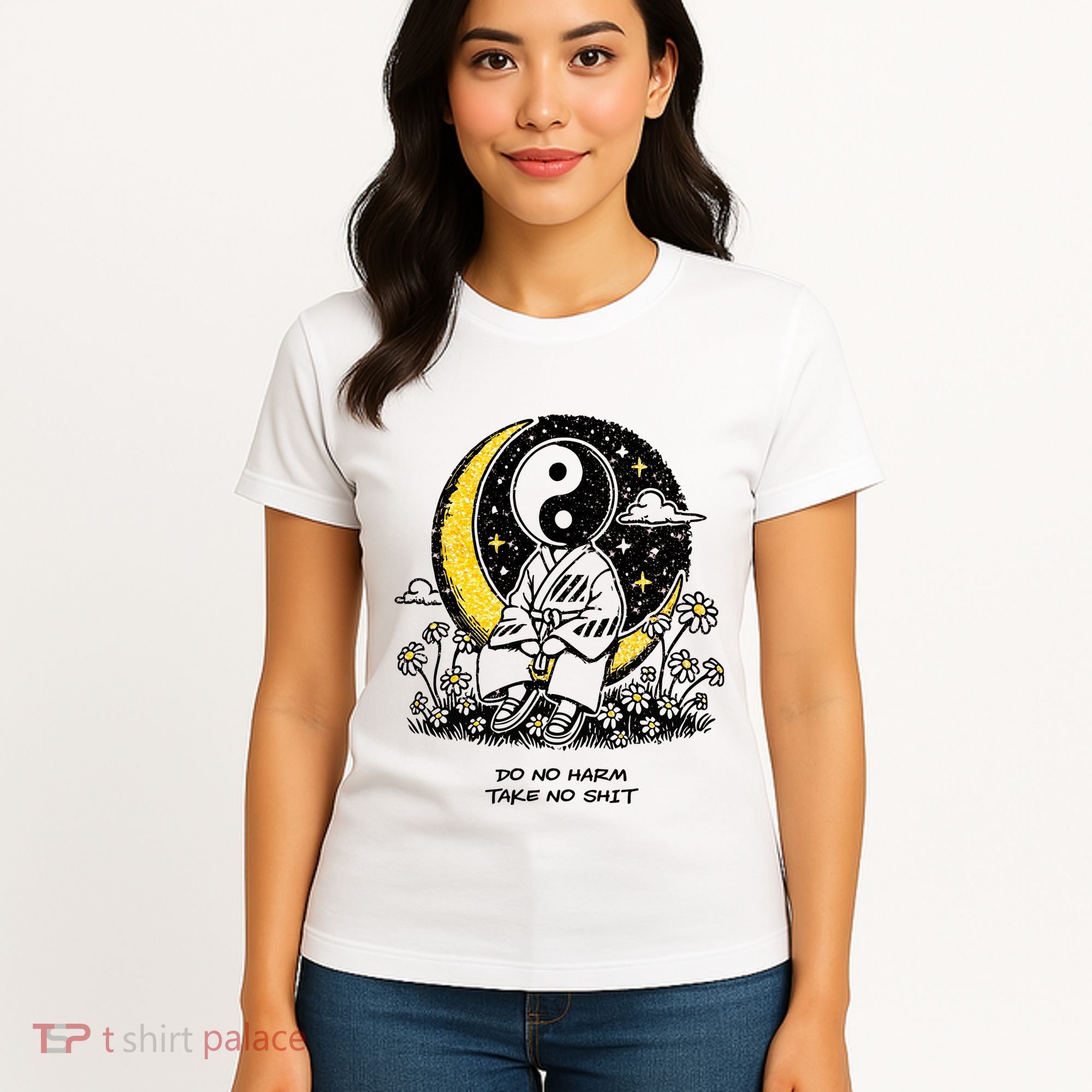 Third Eye Kingdom Do No Harm Take No Shit Women's T-Shirt