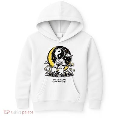 Third Eye Kingdom Do No Harm Take No Shit Kids Hoodie