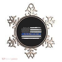 Tell My Family I Love Them Thin Blue Line  Ornament thumb 0