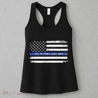 Tell My Family I Love Them Thin Blue Line  Women's Tank Top thumb 3