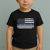 Tell My Family I Love Them Thin Blue Line  Toddler T-Shirt thumb 2